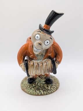 Yankee Candle Boney Ghoul Accordion Candle Holder Halloween RARE